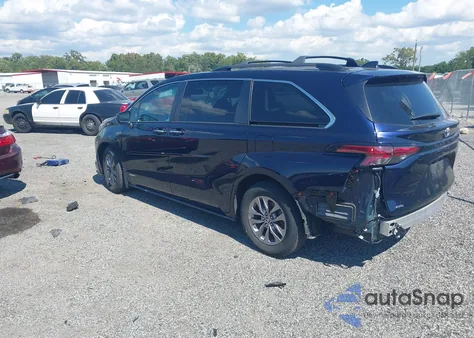 2021 Toyota Sienna Xle from USA, damaged, VIN 5TDJSKFC0MS023566